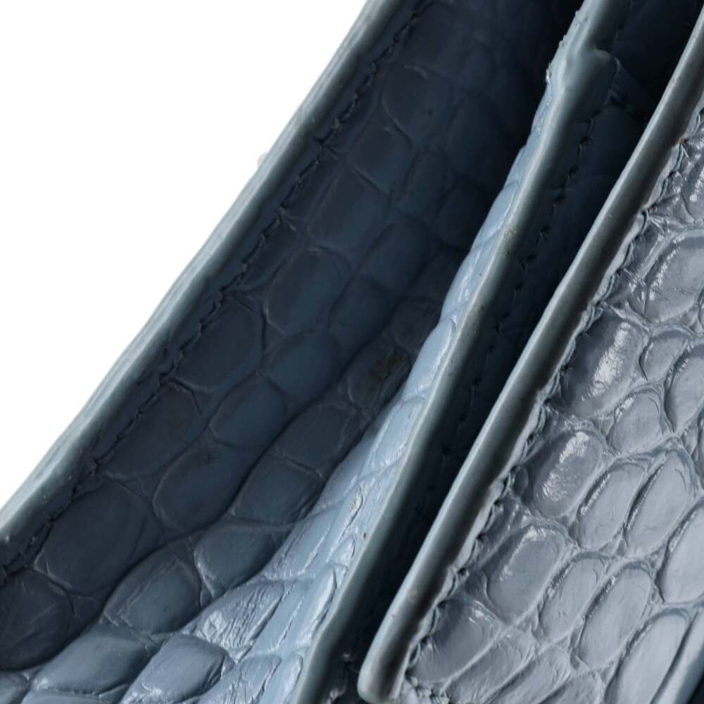 Balenciaga Hourglass Chain Wallet #228422B11B - Picture 6 of 7